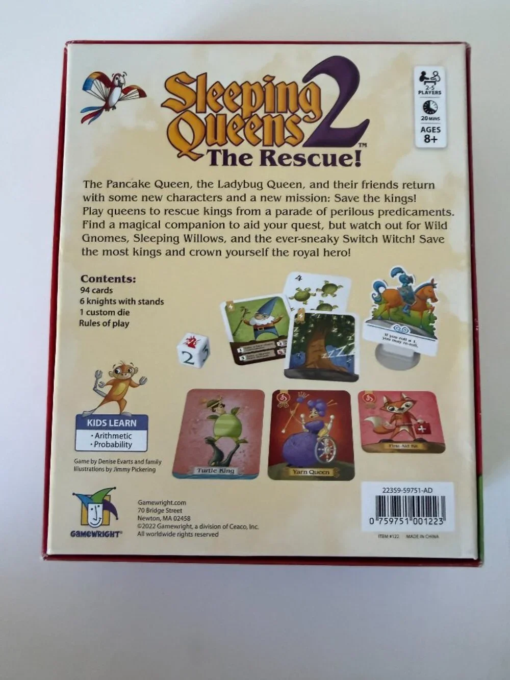 Gamewright Sleeping Queens 2 - The Rescue!